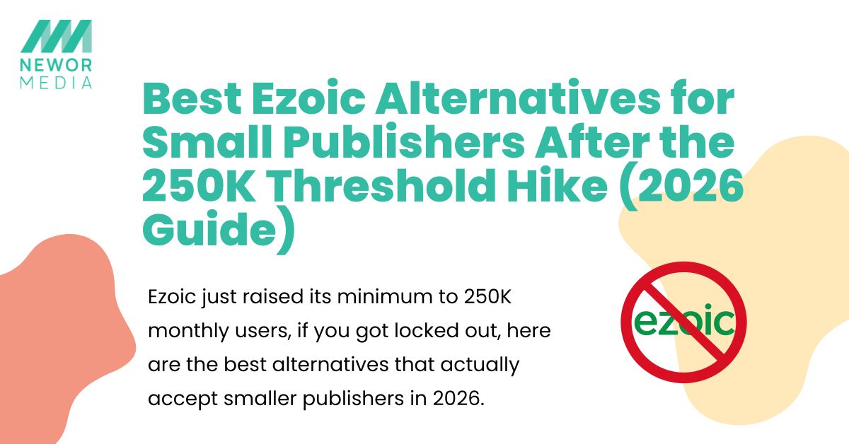 best ezoic alternatives